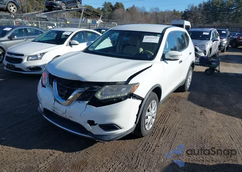 2015 Nissan Rogue S z USA, uszkodzony, nr VIN KNMAT2MV7FP592199